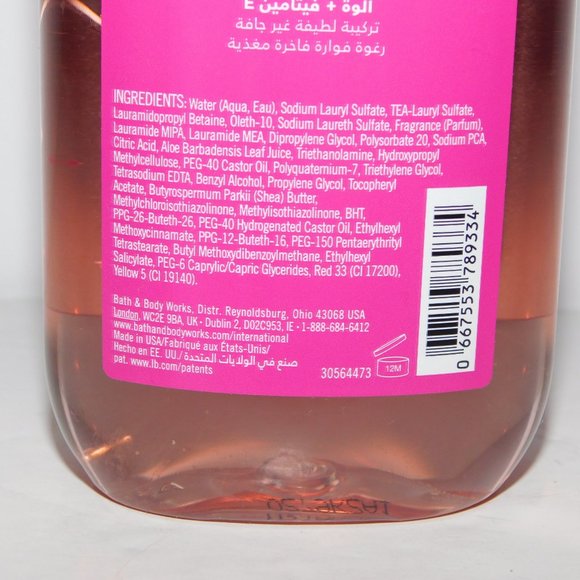 Bath & Body Works TWISTED PEPPERMINT Shower Gel 295 ml NEW - Picture 5 of 6